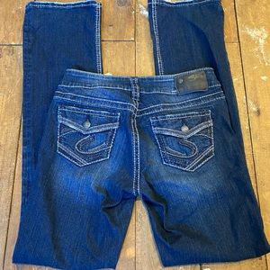 Women’s Silver Jeans Suki Mid Slim Boot Size 26/33